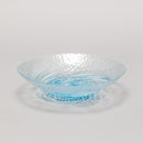Tsugaru Vidro Glass Basin (blue spiral)
