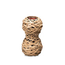 Yatara Gourd‐shaped bamboo Basket White
