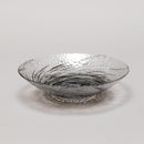 Tsugaru Vidro Glass Basin (black spiral)