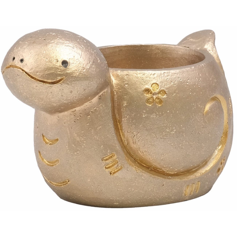 Character Pot Snake (Gold)