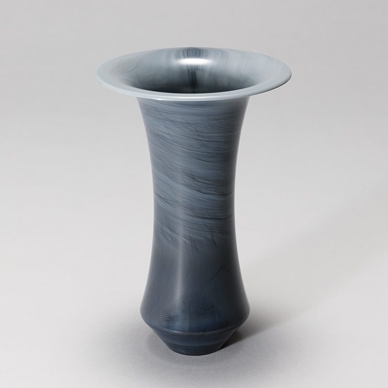 Acrylic Vase TERRE (Marble Gray)