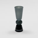 玻璃・立插花花器 灰色