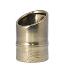 Bamboo-Style Ceramic Vase (S/Gold)