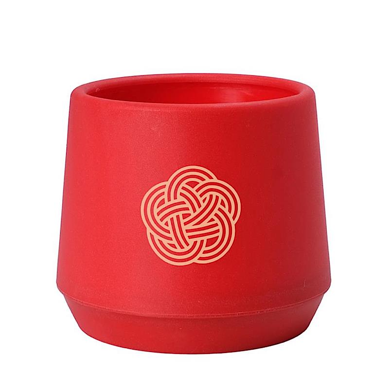 Plastic Pot - Umemusubi (Red)