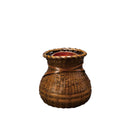 Oki-Kake Bamboo Basket Brown