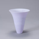 Acrylic Flower Vase ”La Mer” with kenzan holder plate (Marble Purple)