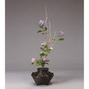 染色牡丹籠（附手柄）