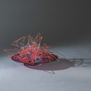 壓克力棒、丸、藍色、3毫米