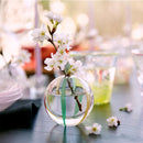 Tsugaru Vidro Bud Vase IROTEMARI YAYOI