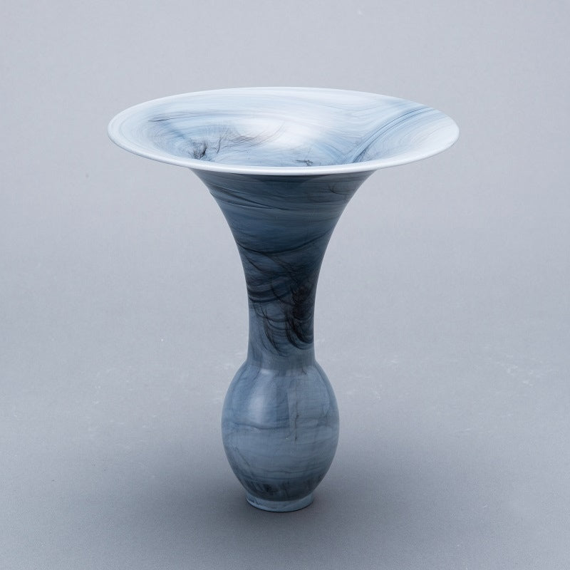 Acrylic Flower Vase CIEL (Marble gray)