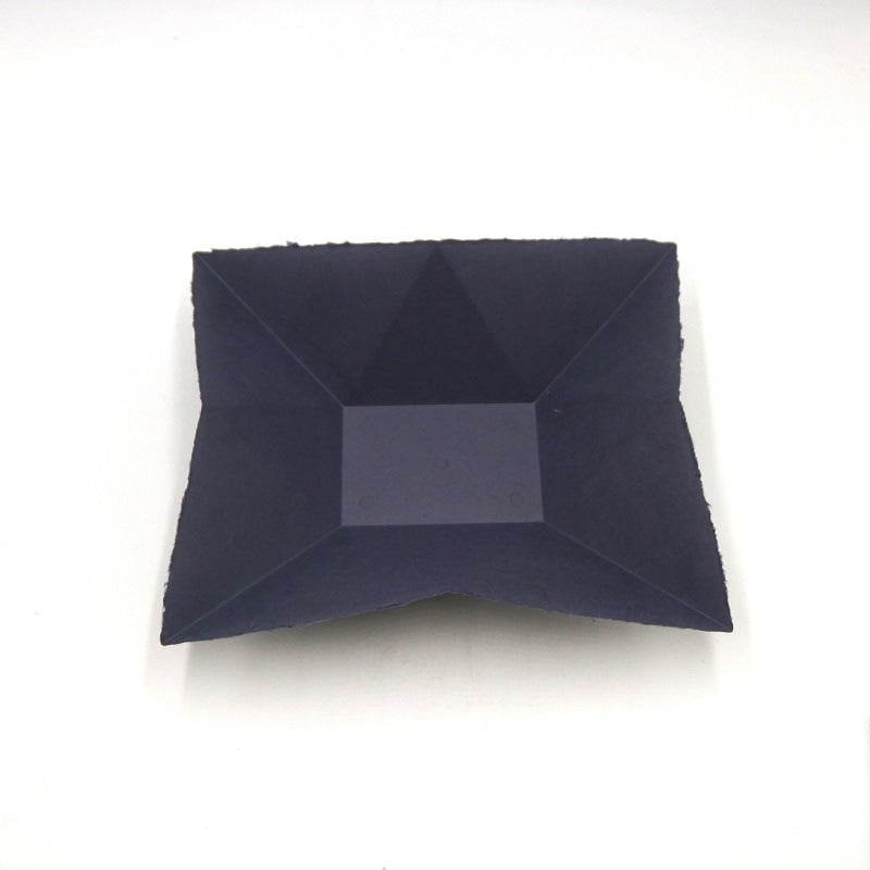 Paper Vase rectangle (L/navy blue)