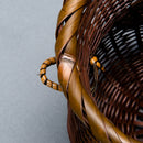Oki-Kake Bamboo Basket Brown