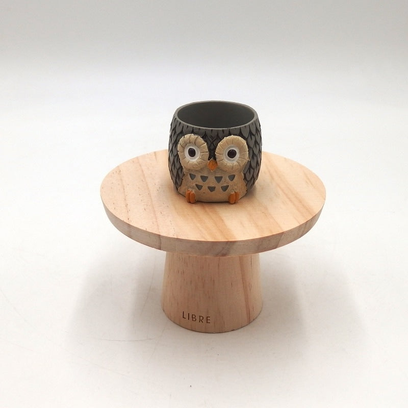 Natural Wood Stand M