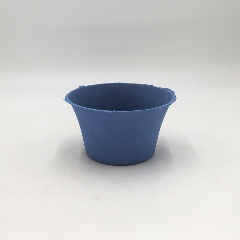 Paper Vase Round (blue)