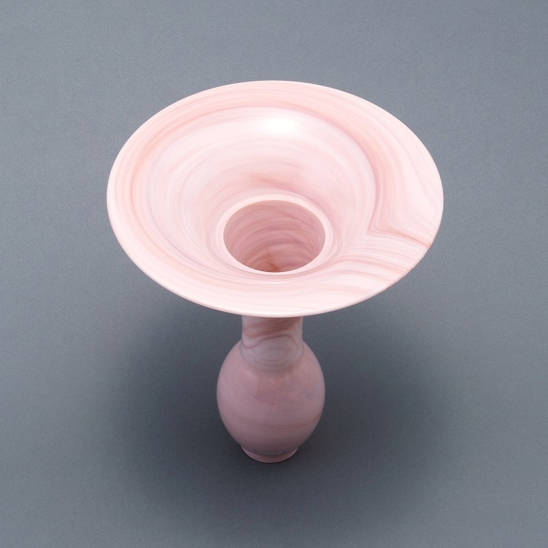 Acrylic Flower Vase CIEL (Marble pink)