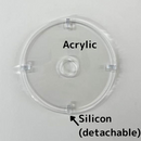 Acrylic Plate (Kenzan holding plate/dia.80-120mm)