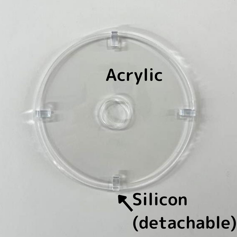 Acrylic Plate (Kenzan holding plate/dia.80-120mm)