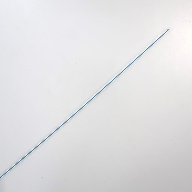 Acrylic Stick, Round, Blue, 3mm