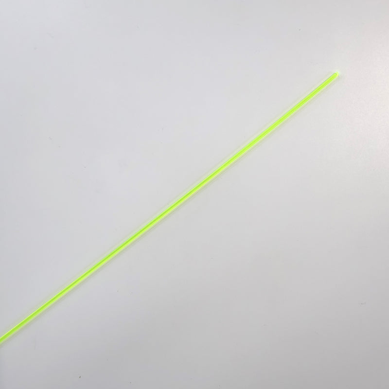 Acrylic Stick, Square, Yellow, 3mm