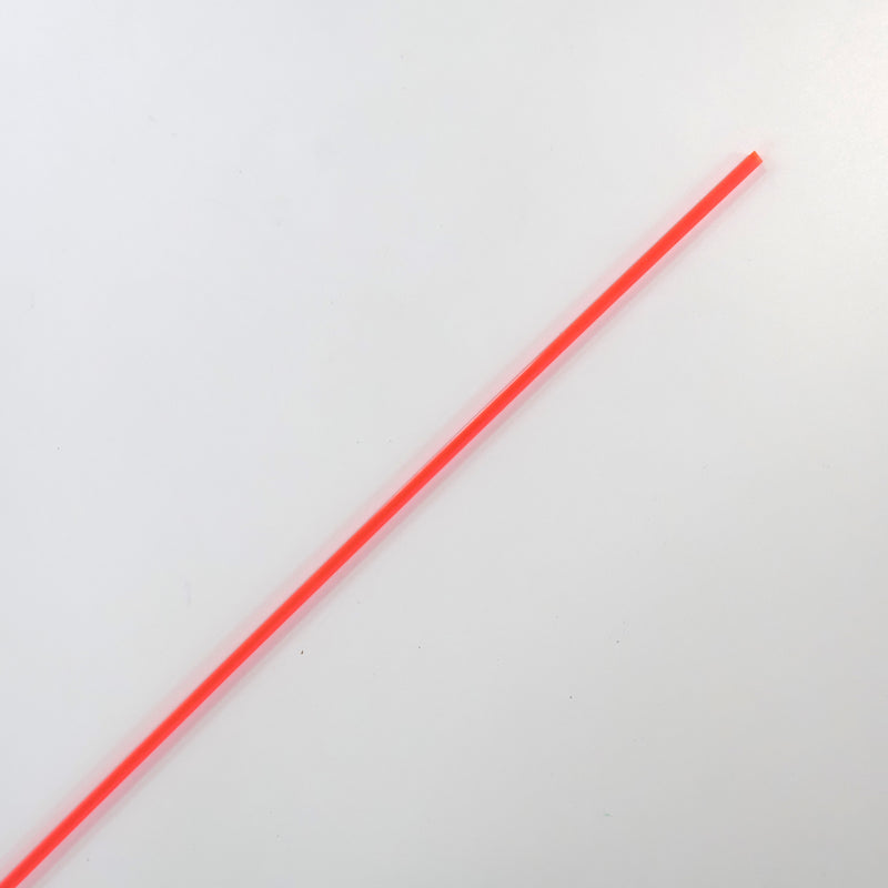 Acrylic Stick, Square, Pink, 5mm