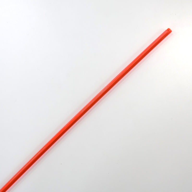 Acrylic Stick, Round, Pink, 10mm