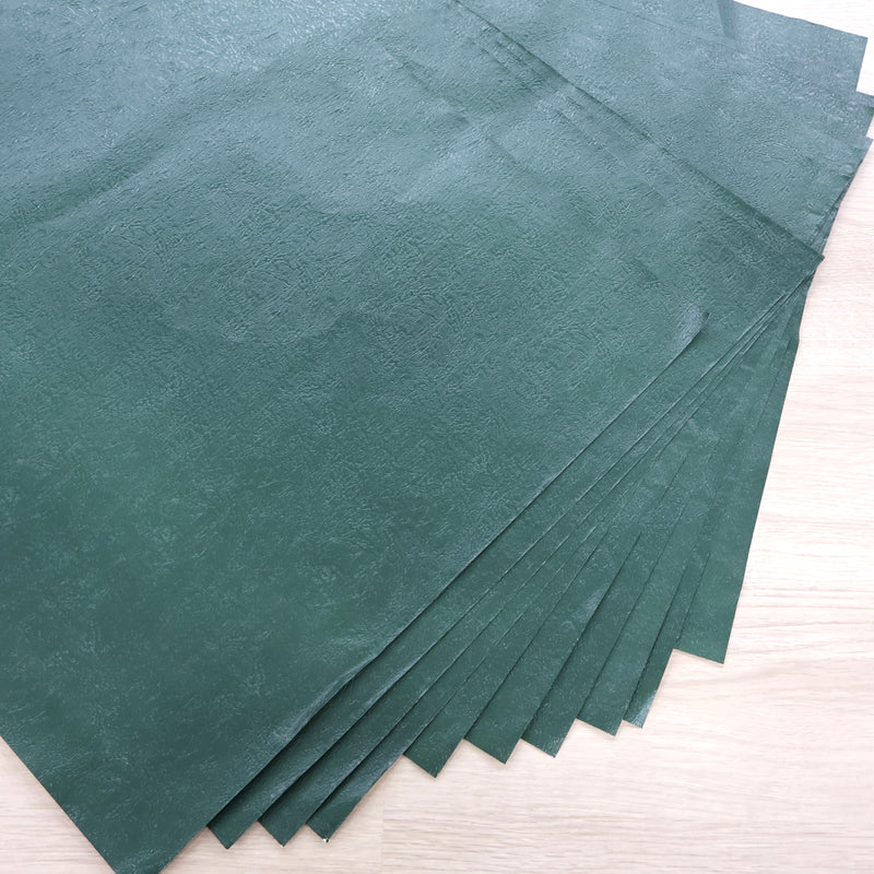 Green/Gold Paper 10-sheet set