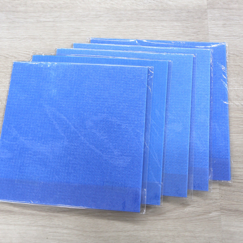 Non-woven Fabric Sheet (blue) 50-sheet set