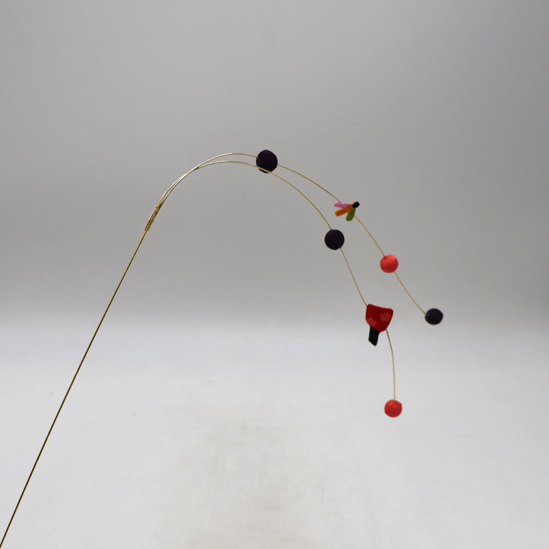 New Year Chirimen Ball Pick – Hagoita & Shuttlecock