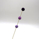 Chirimen Temari Pick - Purple (2pcs)