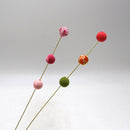 Chirimen Temari Pick - Pink (2pcs)