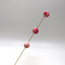 Chirimen Temari Pick - Pink (2pcs)