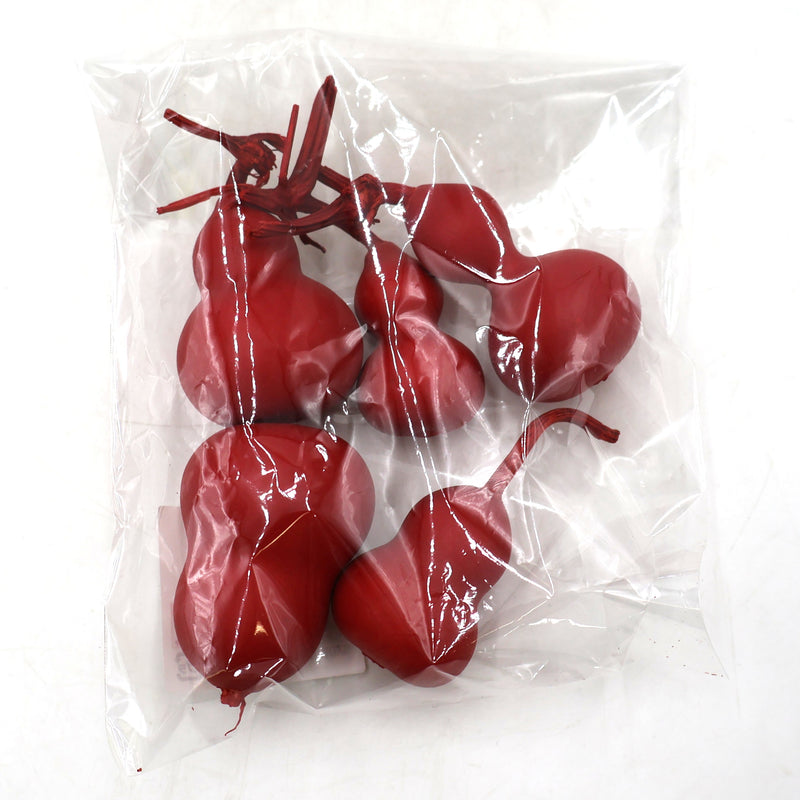 Mini Gourd – Red (Set of 5)