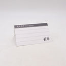 Flower Material Label Cards – 25 Cards Pack