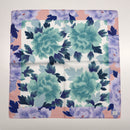 Ikenobo × Chiso Original Handkerchief – Peony Blue