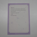 Ikenobo Original Letterhead Paper (50 sheets)