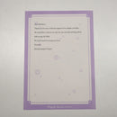 Ikenobo Original Letterhead Paper (50 sheets)