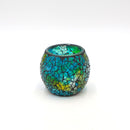 Stained Glass Pot – Blue