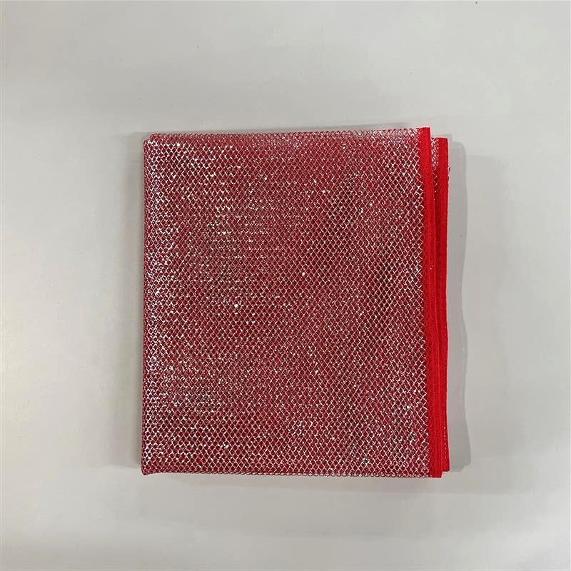 Shiny Mesh Cloth (Red)