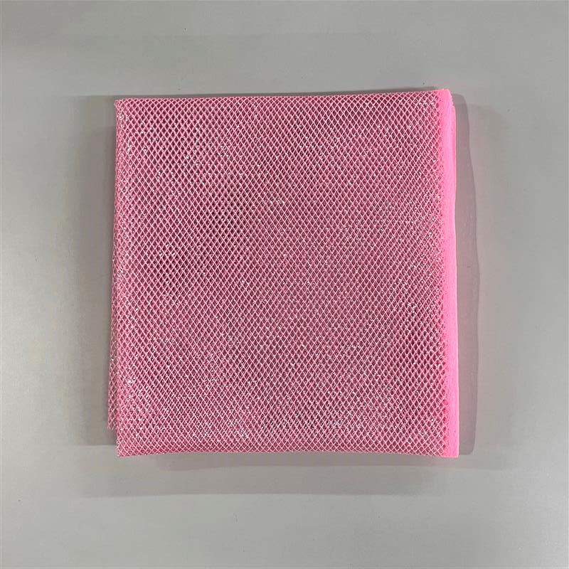 Shiny Mesh Cloth (Pink)