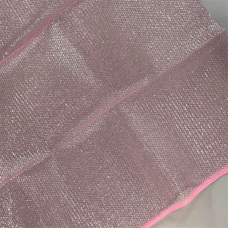 Shiny Mesh Cloth (Pink)