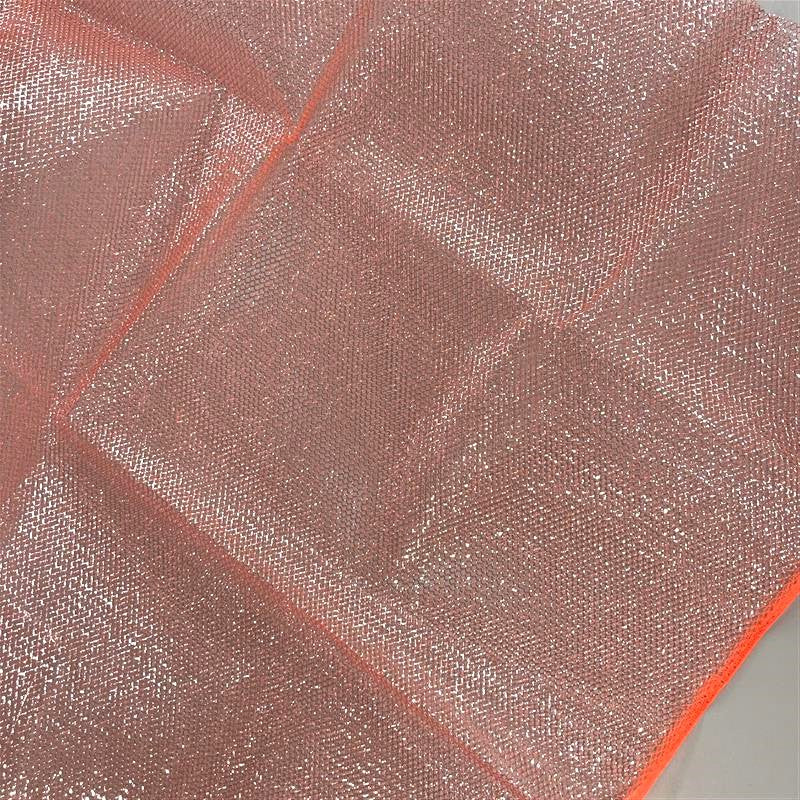 Shiny Mesh Cloth (Orange)