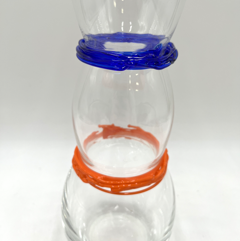 Vintage Glass Vase HP-9